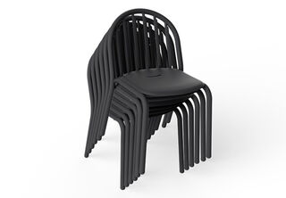 Fred's Chairs stacked