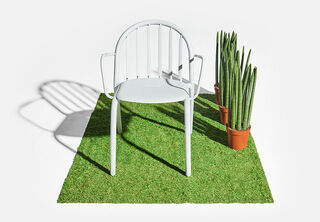 Fred's Armchair on grass