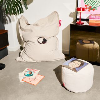 Beanbag and Point in a living room