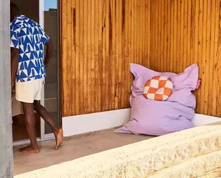 Circle Pillow - Outdoor Beanbag