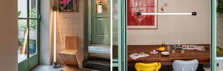 Tjoep Large in corner and Tjoep Large above table