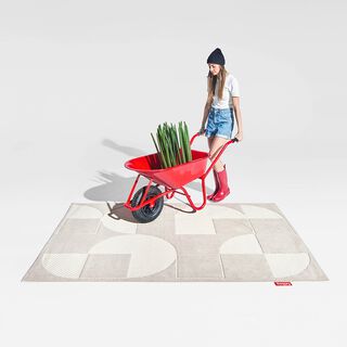 Carpretty Petit - Jigsaw Cream/White