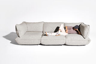 man on a Sumo Sofa Mingle