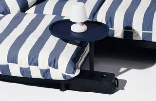 Birck Table over Paletti Sofa