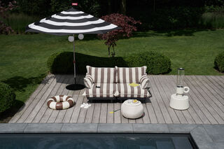 Paletti Set Large Right Stripe Cacao Incl. Anthracite Table