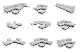 Paletti Set Medium Mist Incl. Table Light Grey