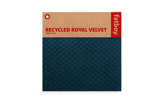 Recycled Royal Velvet Color Swatch Deep Sea