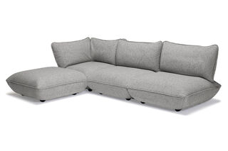 Sumo Corner Sofa Mingle Grid Stone