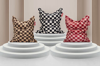 Original Slim Teddy Chess Black Ecru