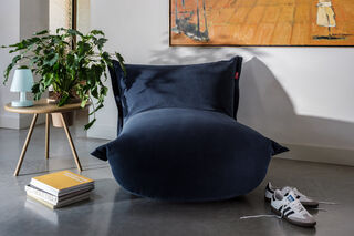 Bonbaron Slim Cord Recycled Deep Blue