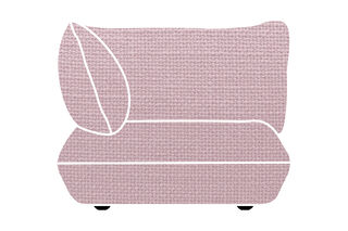 Sumo Corner Seat Outfit Bubble Pink