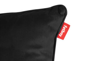 King Pillow Velvet Recycled Black
