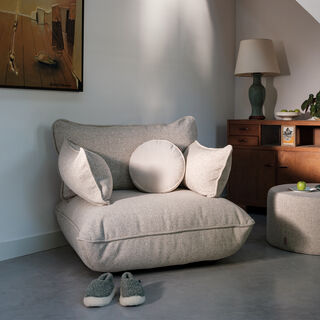 Sumo Loveseat Boucle Recycled Beige 