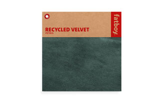 Recycled Velvet Color Swatch Petrol