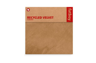 Recycled Velvet Color Swatch Almond