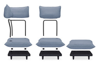 Paletti Hocker Storm Blue