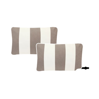 Paletti Armrest Set Outfit Stripe Cacao