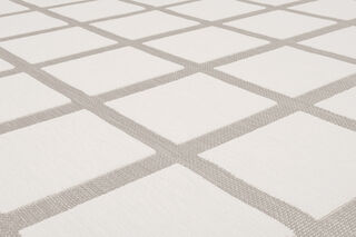 Carpretty Grand Checky Cream/White