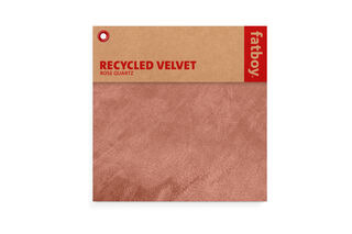 Recycled Velvet Color Swatch Rose Quartz