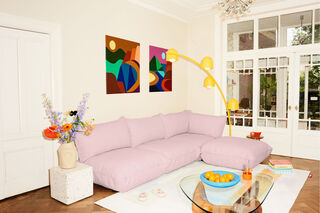 Sumo Corner Seat Outfit Bubble Pink
