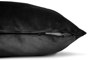 King Pillow Velvet Recycled Black