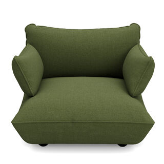 Sumo Loveseat Boucle Recycled Leaf Green