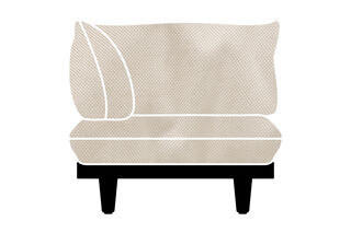 Paletti Corner Seat Outfit Sahara
