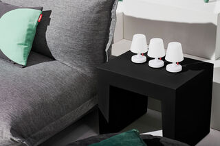 Concrete Seat Recycled Black