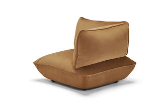 Sumo Corner Seat Velvet Recycled Almond